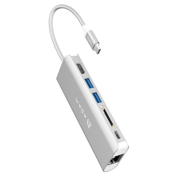 Adam Elements CASA A01 6 port USB-C Hub - Grey