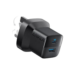 Anker 323 Charger (33W) With 3ft c- c bundle black