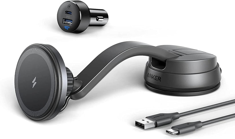 Anker 613 Magnetic Wireless Car Charger (MagGo) Black