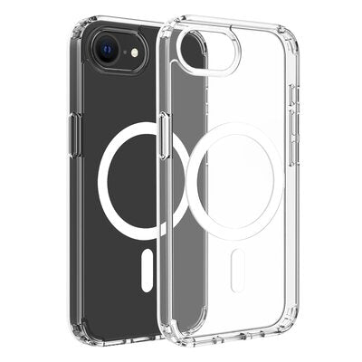 Dviced Magnetic iPhone 16e smoke case, black