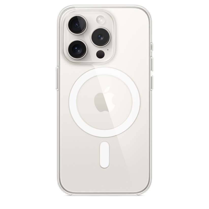 iPhone 15 Pro Clear Case with MagSafe