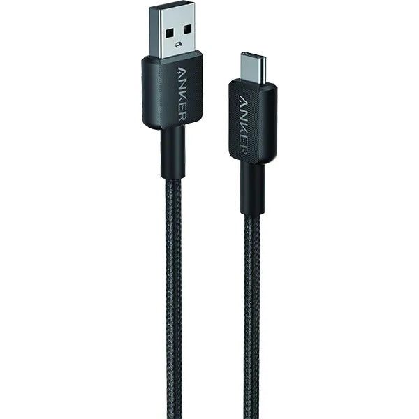 Anker 322 USB-A to USB-C Cable (3ft Braided) White