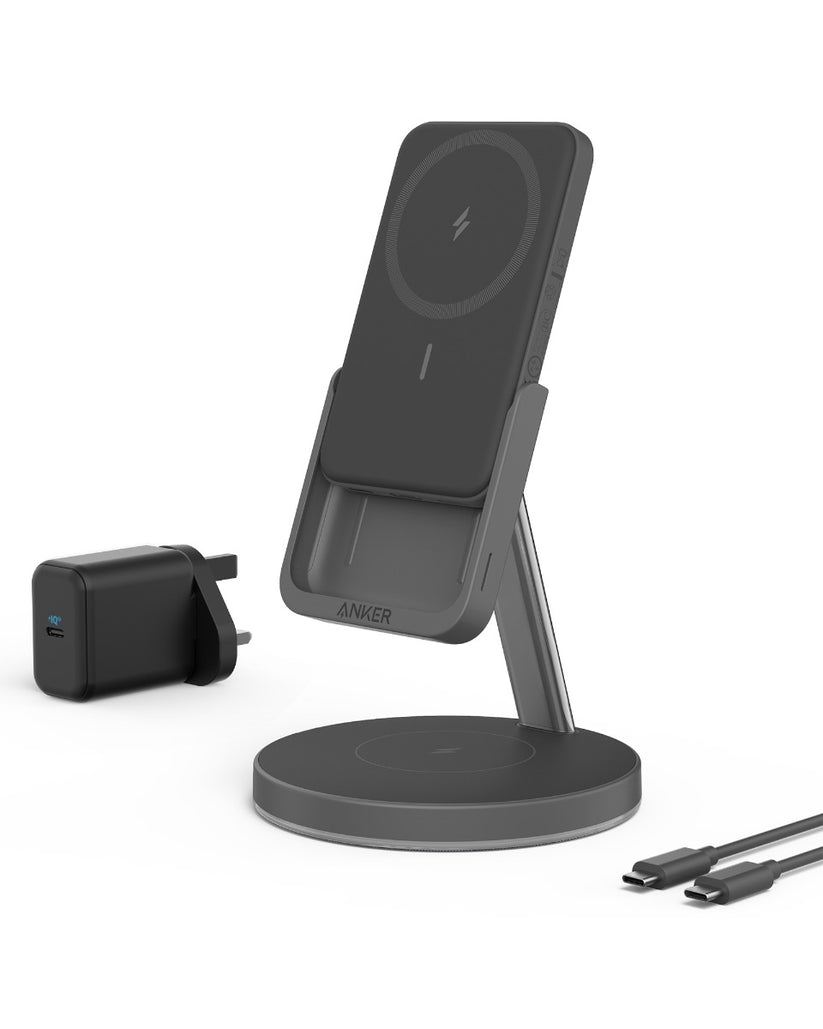 Anker 633 Magnetic Wireless Charger (MagGo) White