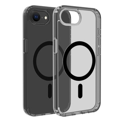 Dviced Magnetic iPhone 16e clear case, white
