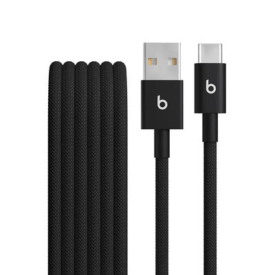 Beats USB-A to USB-C Woven Cable (1.5 m) - Rapid Red
