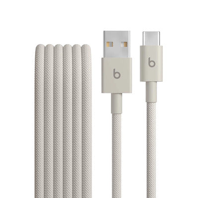 Beats USB-A to USB-C Woven Cable (1.5 m) - Bolt Black