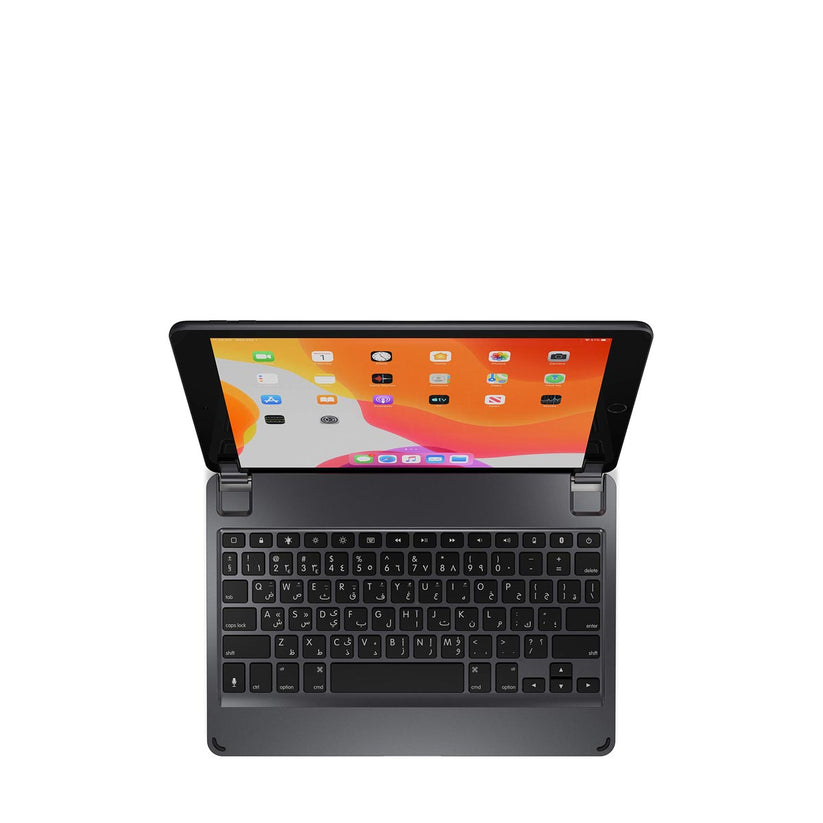 Brydge - Aluminium Bluetooth Keyboard for iPad 10.2 7th Generation (Arabic/Eng) - Silver