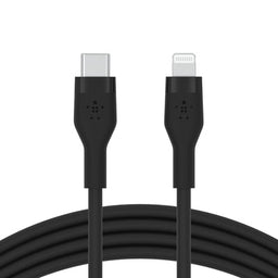 Belkin - Cable - Silicone - Lightning to Type-C - 1m - Black