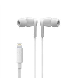 Belkin - Earphones - Lightning - In-Ear - White