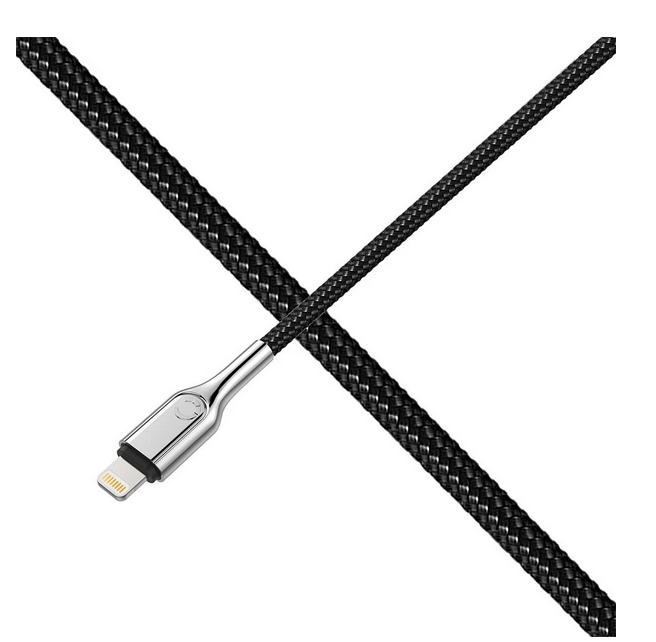 Cygnett Armored Lightning to USB-A Cable 1M - Black