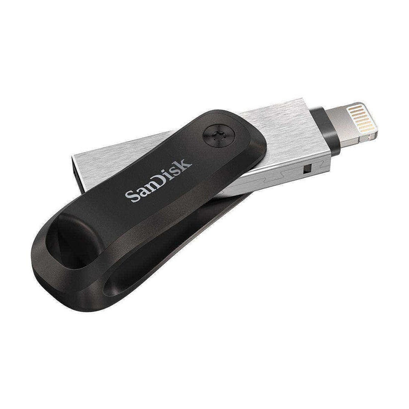 SanDisk iXpand Flash Drive Go 256GB - USB3.0 + Lightning - for iPhone and iPad