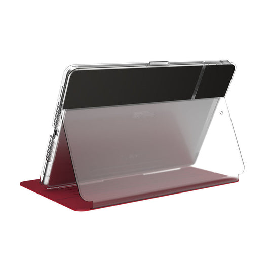 Speck iPad 10.2inch BALANCE FOLIO CLEAR (HEARTRATE RED/CLEAR)