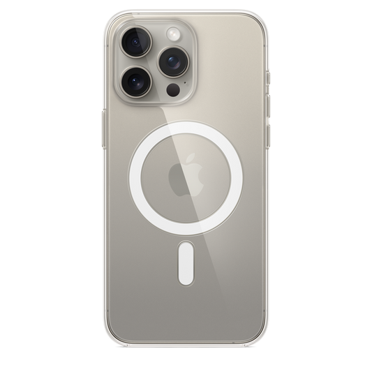 iPhone 15 Pro Max Clear Case with MagSafe