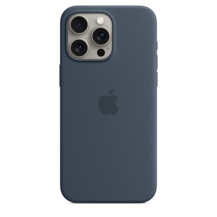 iPhone 15 Pro Max Silicone Case with MagSafe