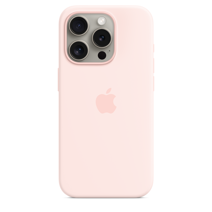iPhone 15 Pro Silicone Case with MagSafe