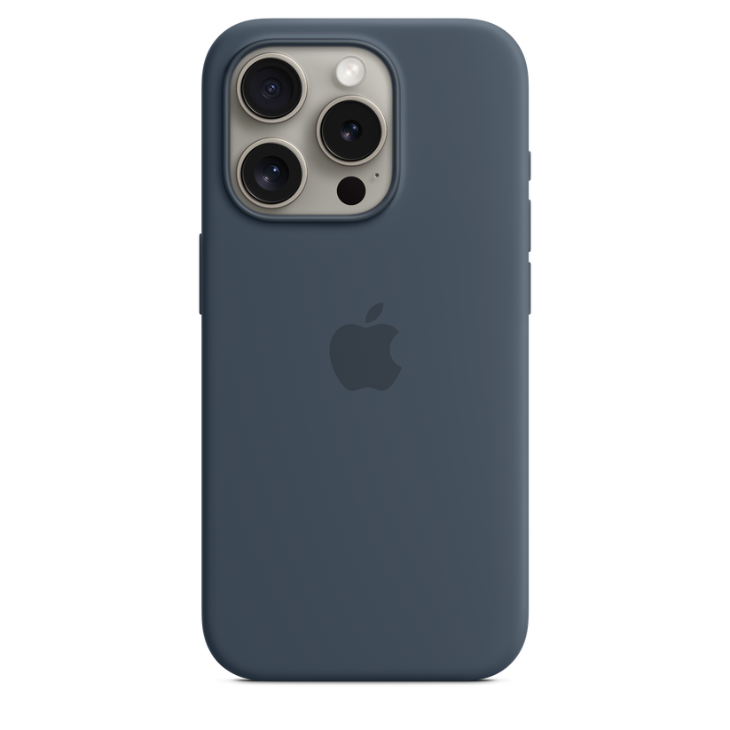 iPhone 15 Pro Silicone Case with MagSafe