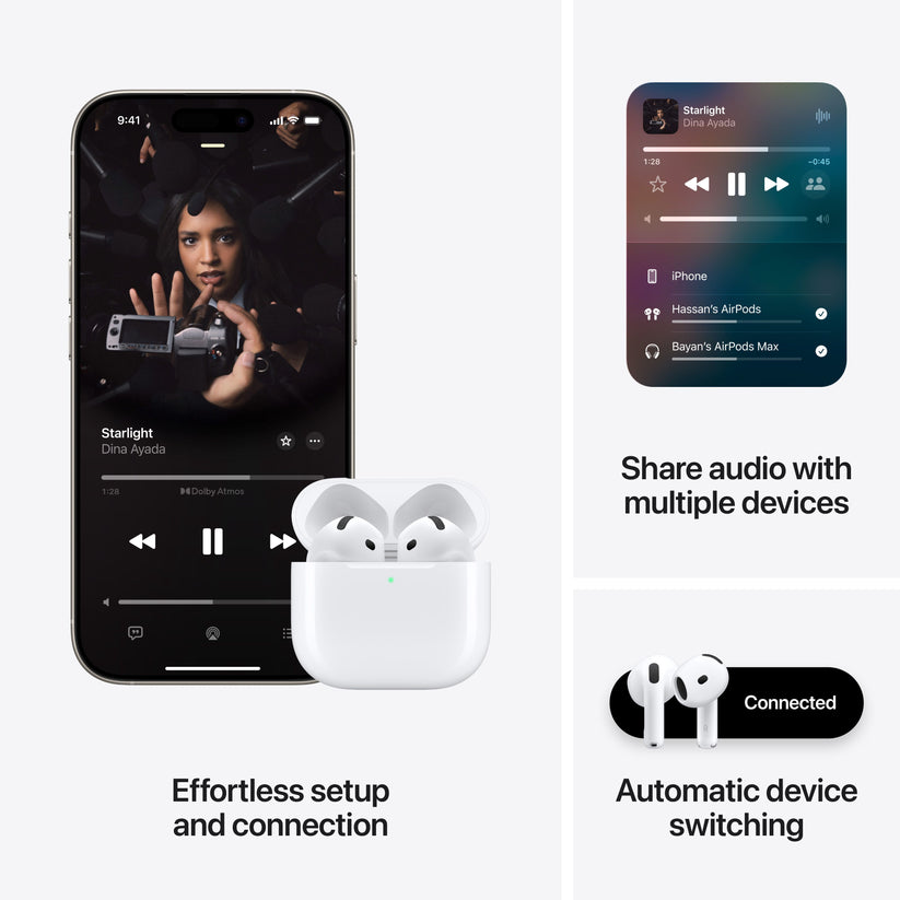 AirPods 4 with Active Noise Cancellation