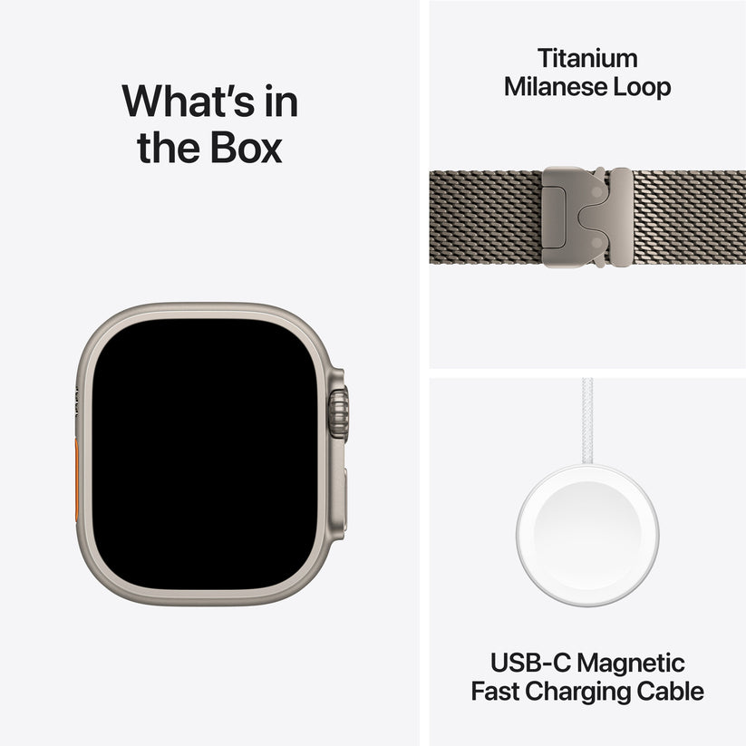 2024 Apple Watch Ultra 2 Milanese Loop