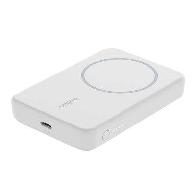 Belkin - 5K Magnetic Wireless Power Bank + Kick Stand - Black