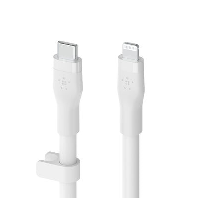 Belkin - Cable - Silicone - Lightning to Type-C - 1m - White