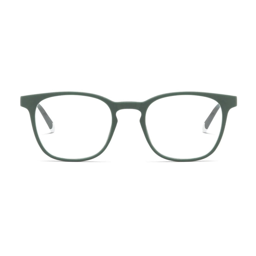 Barner Unisex Dalston Blue light Screen Glasses, Dark Green
