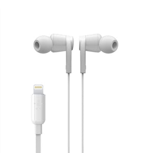 Belkin - Earphones - Lightning - In-Ear - White