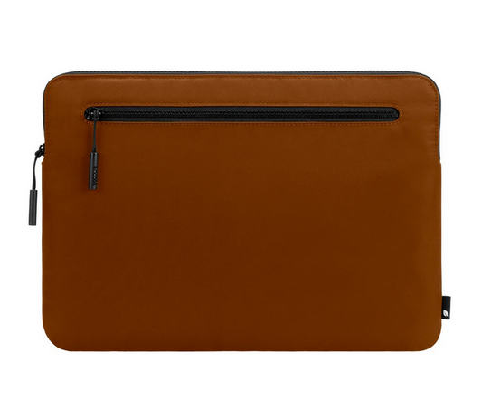 Incase Compact Sleeve in Flight Nylon for 13-inch MacBook Pro - Thunderbolt 3 (USB-C) and 13-inch MacBook Air with Retina Display - Deep Orange