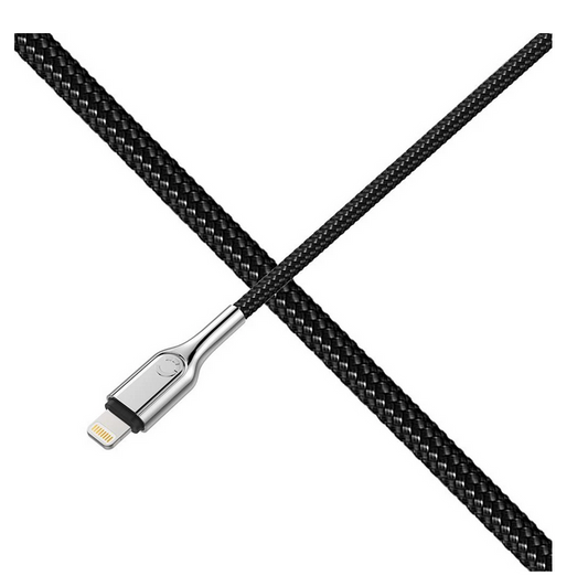 Cygnett Armored Lightning to USB-A Cable 2M - Black