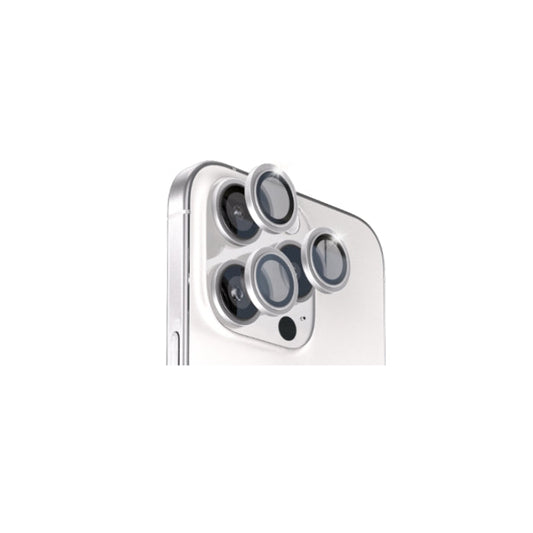 Camera Lens Protection for iPhone 15 Pro / Pro Max, Silver