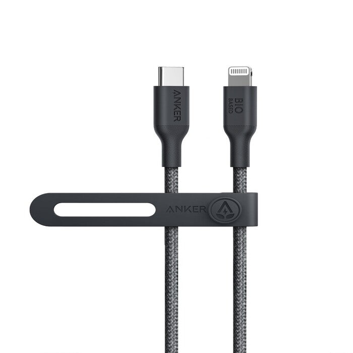 Anker 542 USB-C to Lightning Cable Bio-Based 3ft White